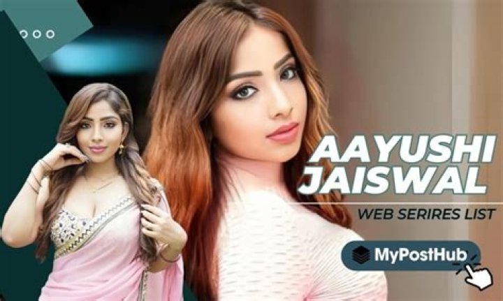 Aayushi Jaiswal's Next Big Project: What to Expect from Her New Web Series