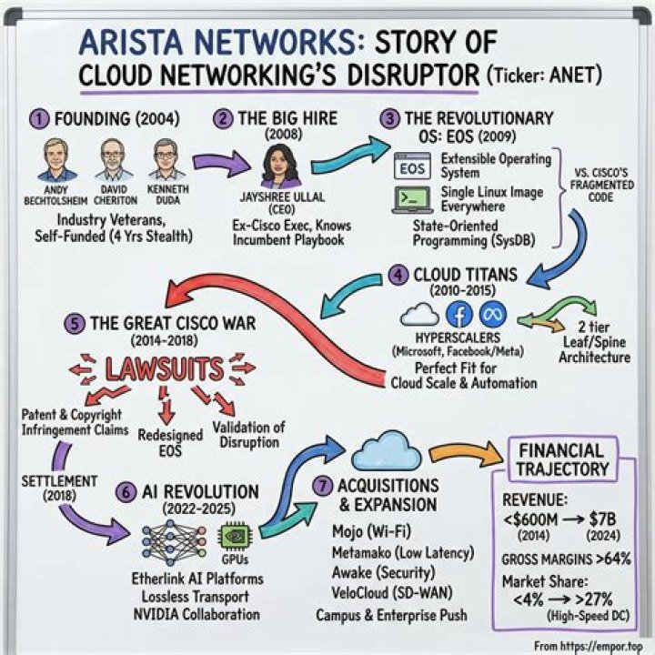 arista ilona: The 20-Year Story of a Networking Powerhouse