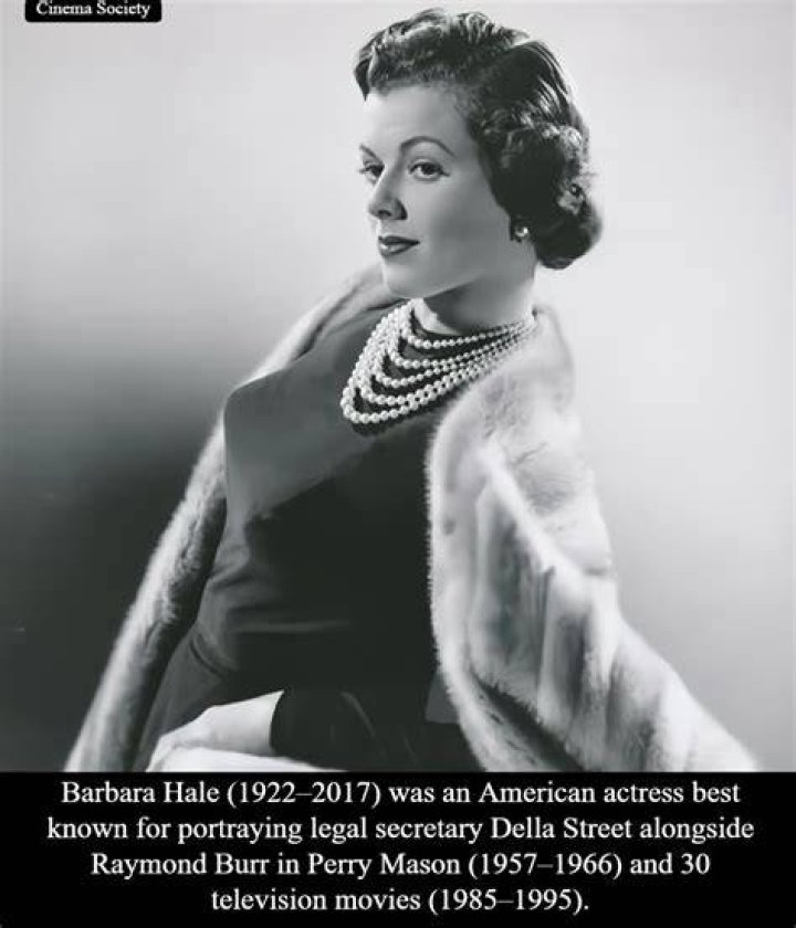 Barbara Hale: The Enduring Legacy of Perry Mason's Della Street