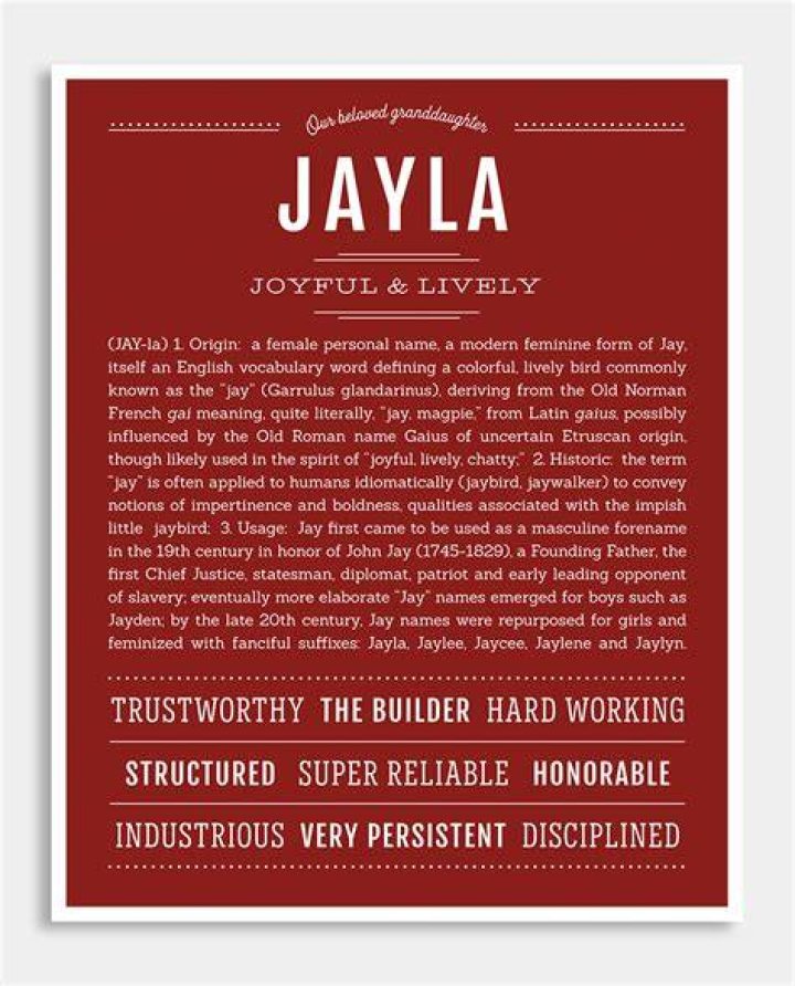 Discovering the Story Behind the Name: What Makes a Jayla Page Unique?