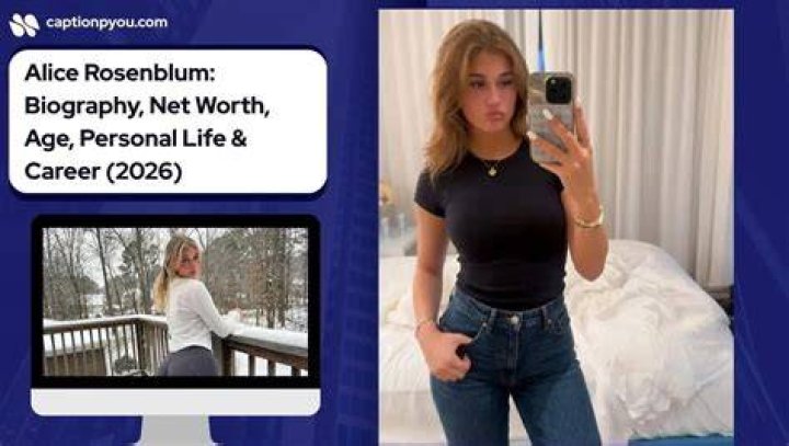 Exploring Alice Rosenblum's Content: What's Known About Her Online Presence