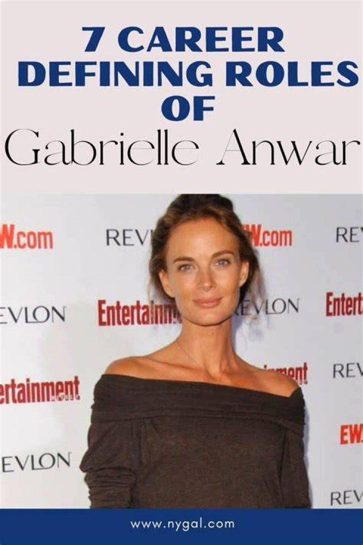 Exploring Gabrielle Anwar: From Iconic Roles to Lasting Impressions
