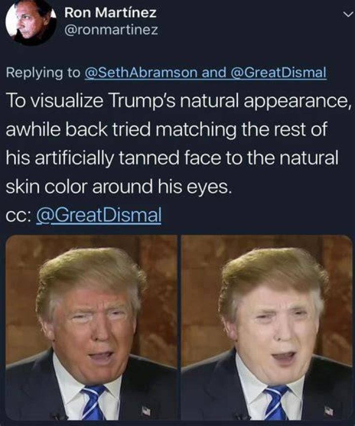 Exploring the Buzz Around Trump Skin Color: What the Public Sees