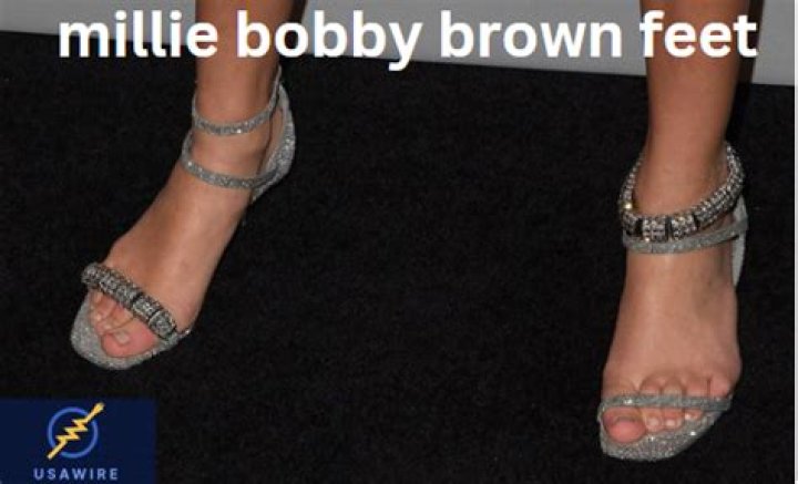 Exploring the Public Fascination with Millie Bobby Brown's Feet