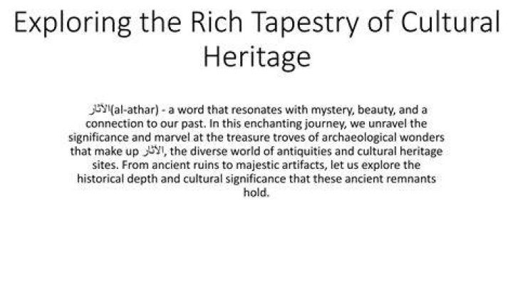 Exploring the Rich Heritage and Global Significance of Ward Sara