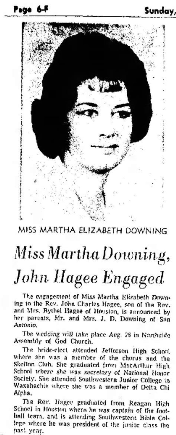 Is Martha Downing Hagee Still Alive? A Closer Look at Her Enduring Presence