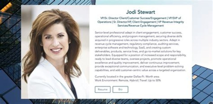 Jodi Stewart: Beyond the Spotlight, A Look at Her Remarkable Journey
