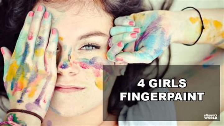 Making Memories: Simple Joys with Four Girls Fingerpaint