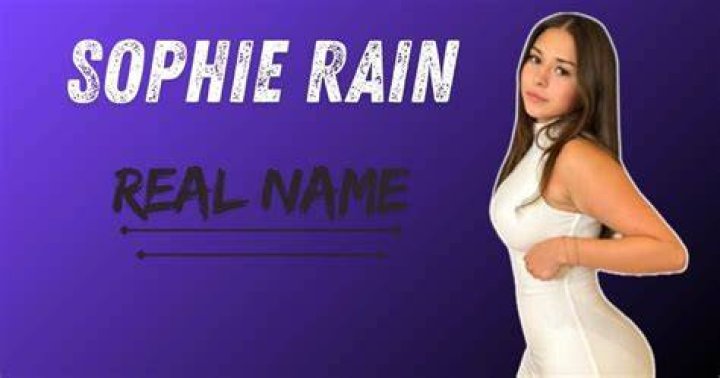 Sophie Rain Real Name: Uncovering the Details Behind the Social Media Sensation