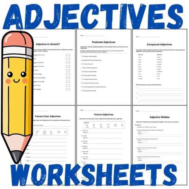 Unlock Grammar Fun with **hnd765**: Engaging Worksheets for Adjectives
