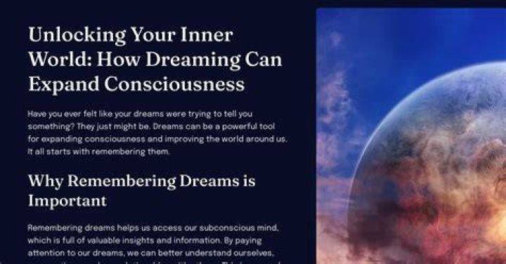Unlocking Your Inner World: Understanding the Dream Bubble Alphag