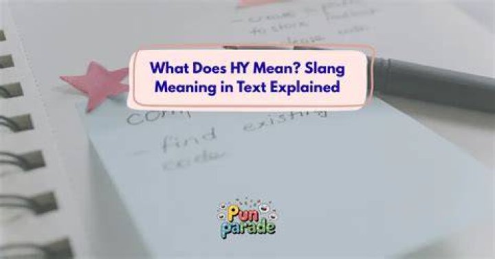 Unraveling 'Hy': What Does This Popular Slang Term Really Mean?