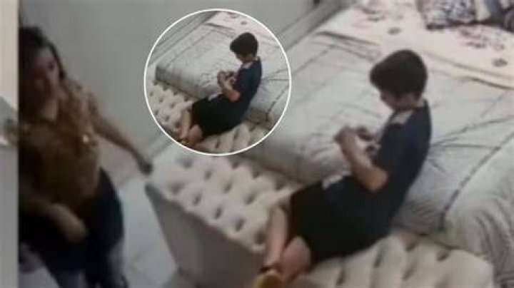 Unscripted Glimpses: The Enduring Charm of Mom and Kid CCTV Video