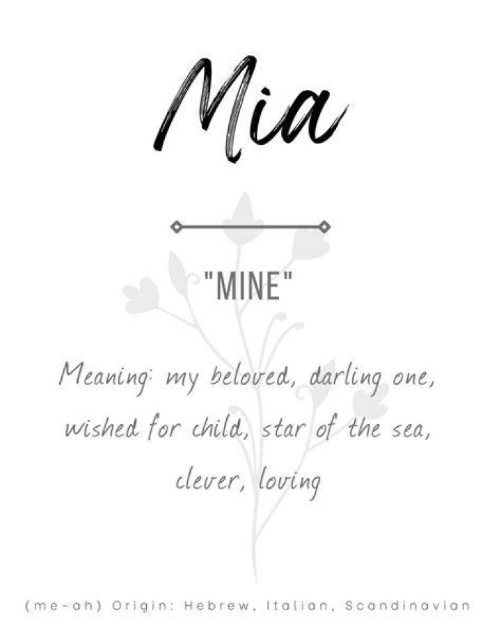 Unveiling Mia's Meaning in Japanese: More Than Just a Name