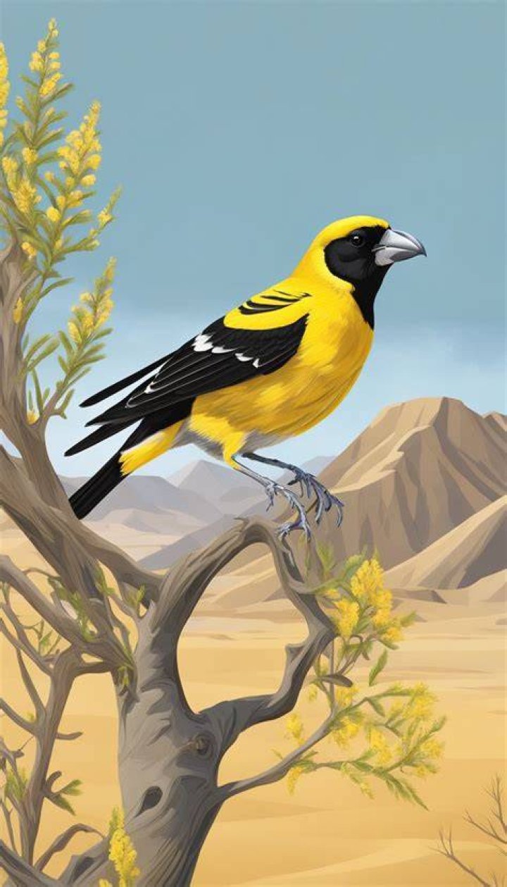 Unveiling the Arabian Grosbeak: A Jewel of the Desert Skies