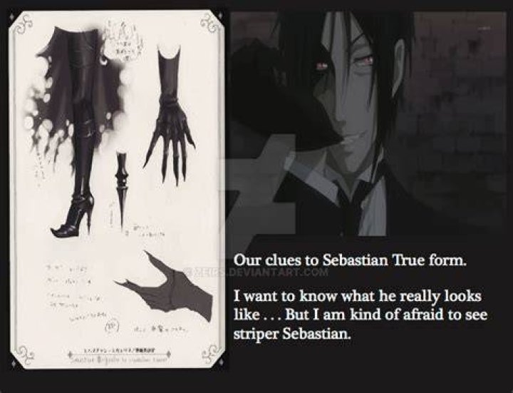 What is Sebastian Michaelis' True Form? Unraveling the Demon Butler's Real Appearance