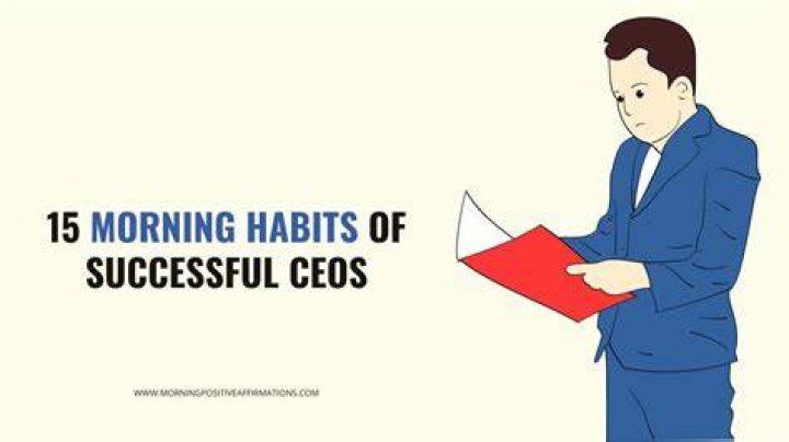 What Time Do Successful CEOs Wake Up? Unpacking Their Morning Habits