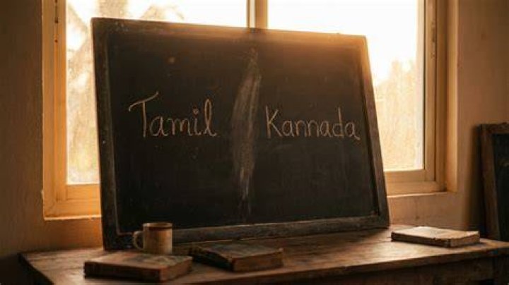 When Did Kannada Split From Tamil?