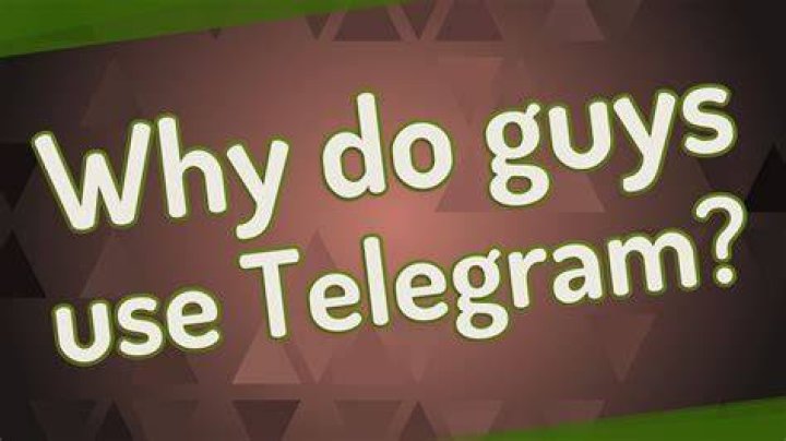 Why do guys use Telegram? Exploring the Appeal